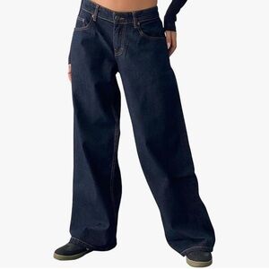Women's Wide-Leg Black Jeans - NEVER WORN
